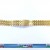 CINTURINO BRACCIALE ACCIAIO LUCIDO ORO EBEL 16 MM - TRASPORTO INCLUSO